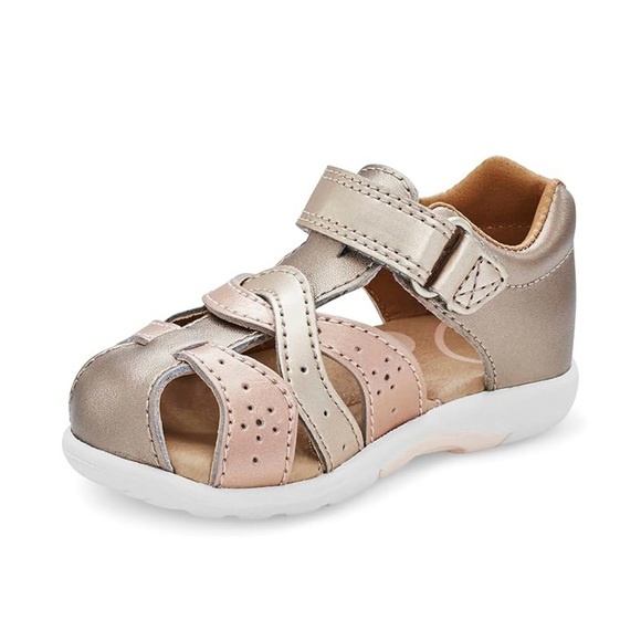 Stride Rite Toddler Girl Xena Sandal Champagne | 6.5W - Picture 1 of 6